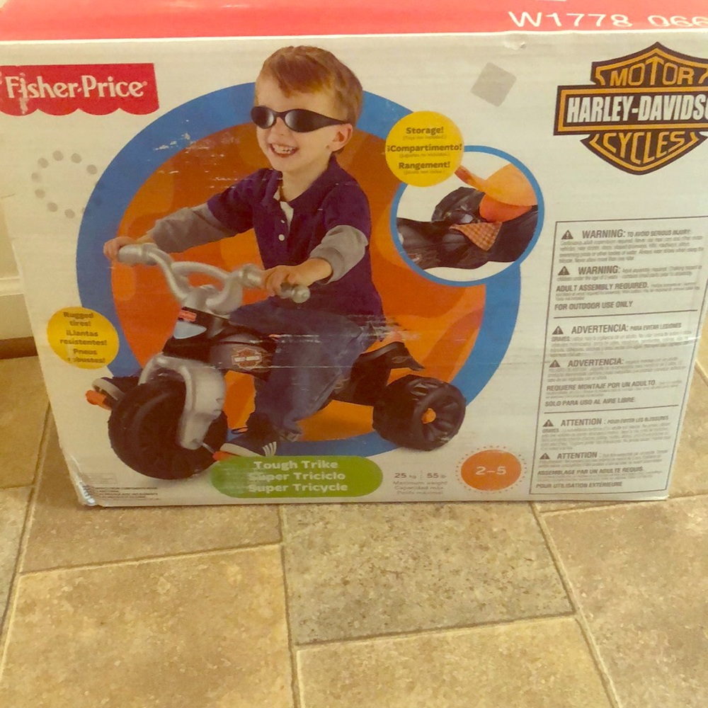 Brand NEWFisher price Harley-Davidson Trike